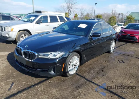 2021 BMW 530I xDrive z USA, uszkodzony, nr VIN WBA13BJ06MCF65198
